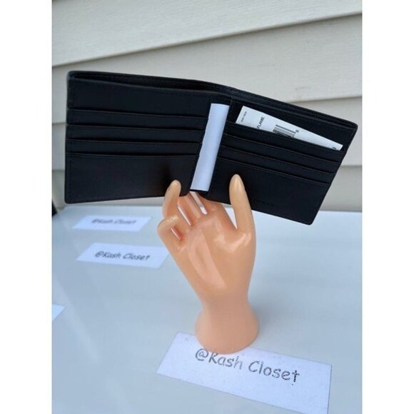 Michael Kors mens wallet billfold logo and leather Flame NO TAG - Picture 7 of 8